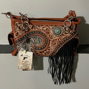 Concealed gun carry purse